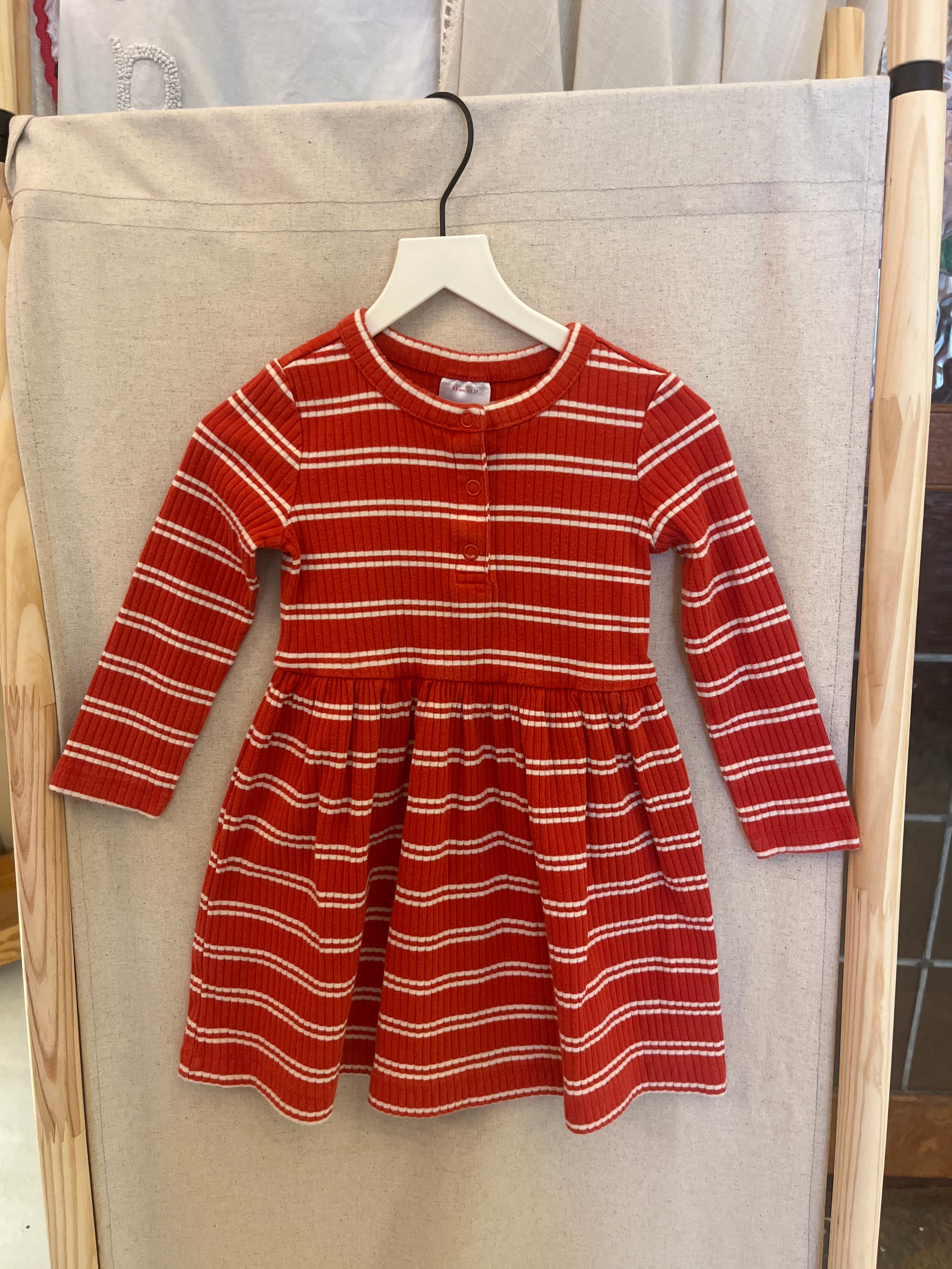 Hanna Andersson Red and White Dress / 2
