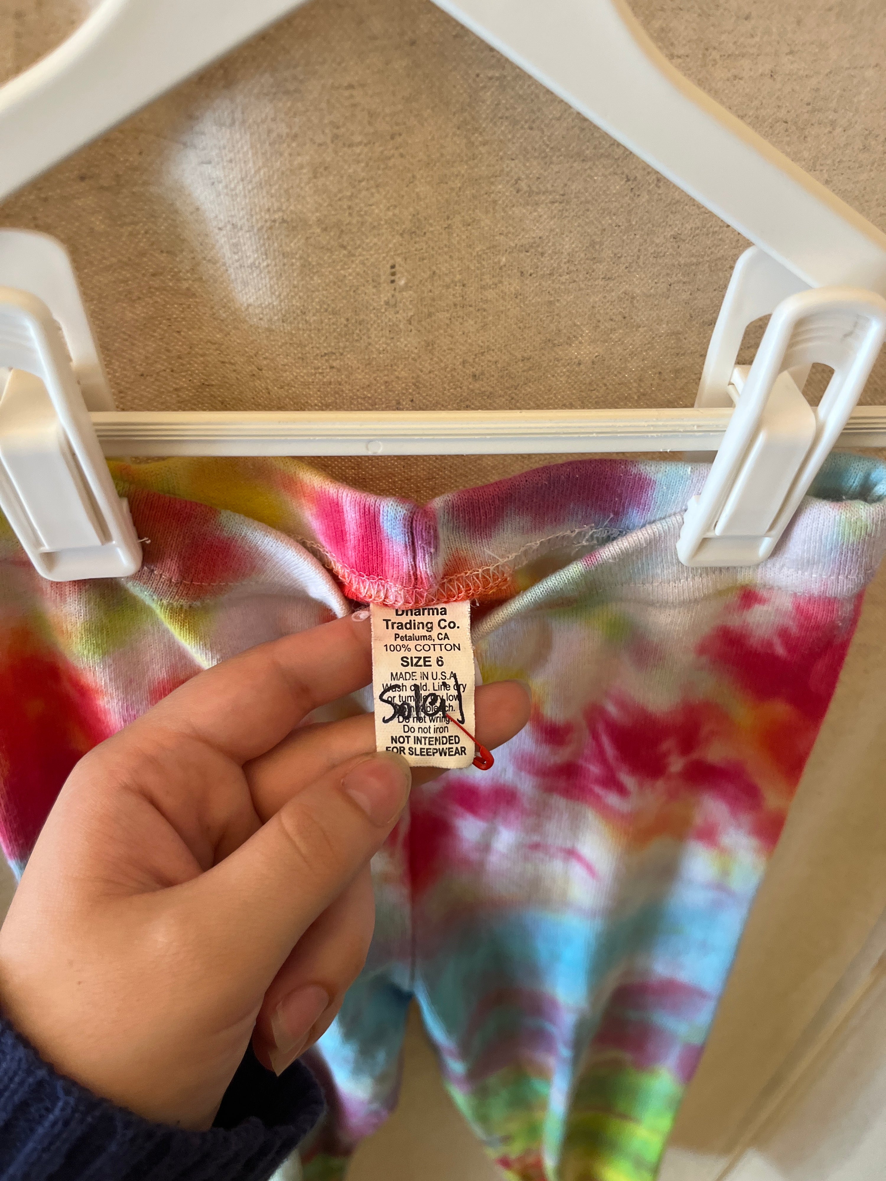 dharma trading co Tie-Dye Leggings / 6