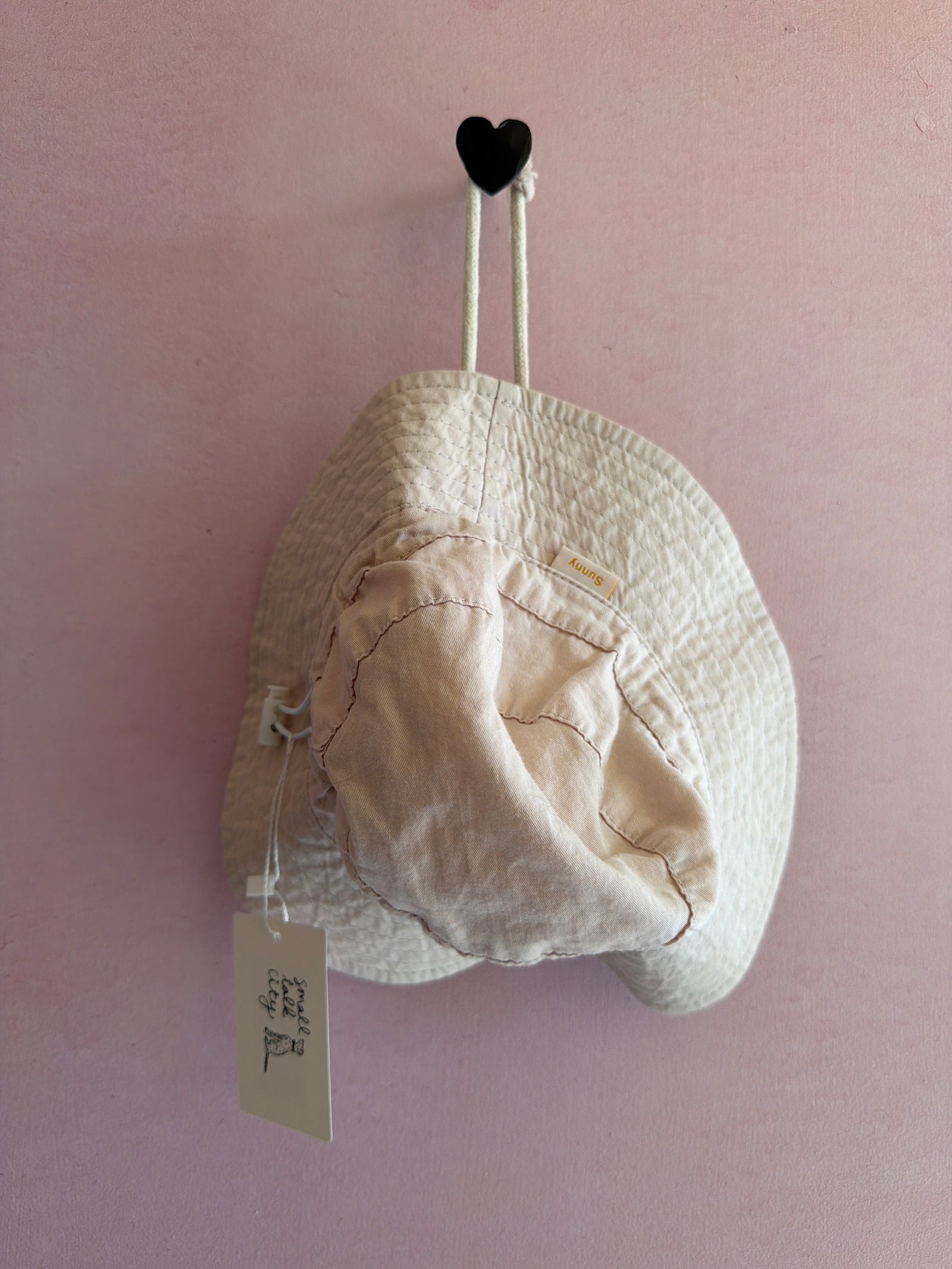 sunny Cream hat / 0-6 months