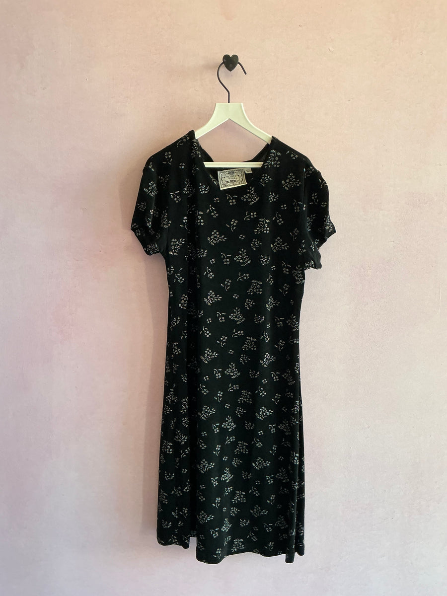 Vintage Monkey Wear 90s Grunge Sparkle Dress / 12