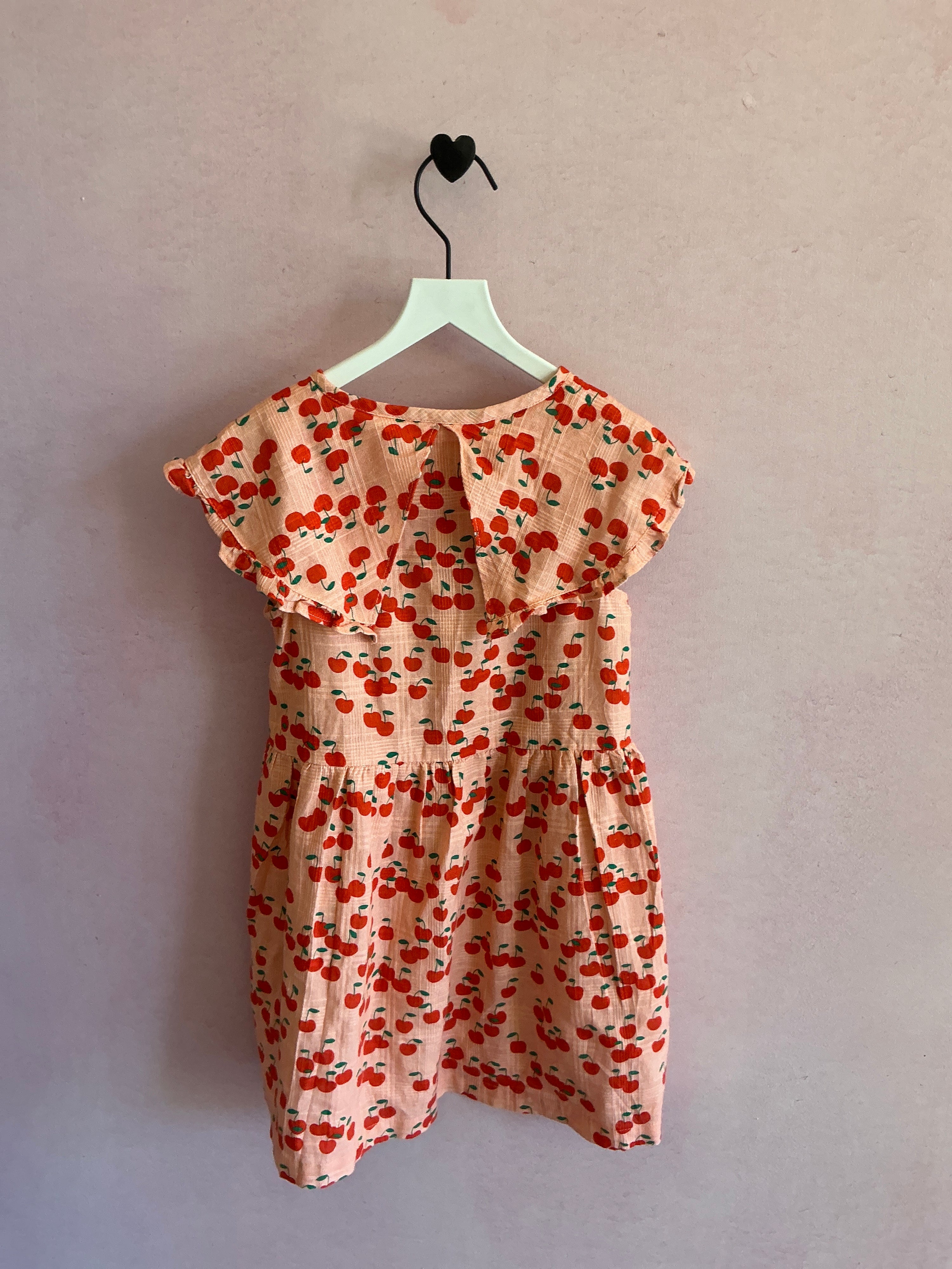 TinyCottons Pink and Red Dress / 3