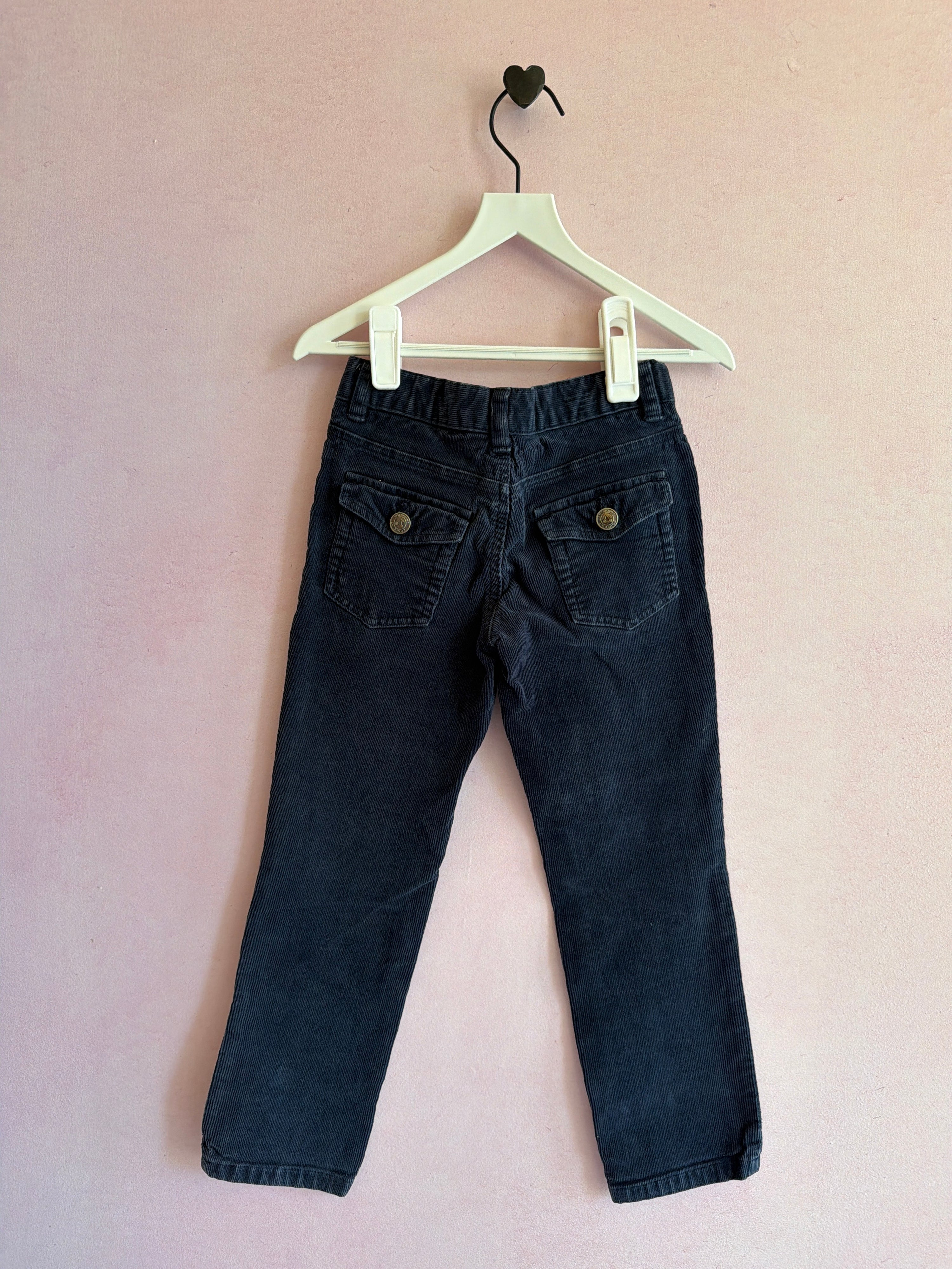 Bonpoint Dark Blue Corduroys / 4
