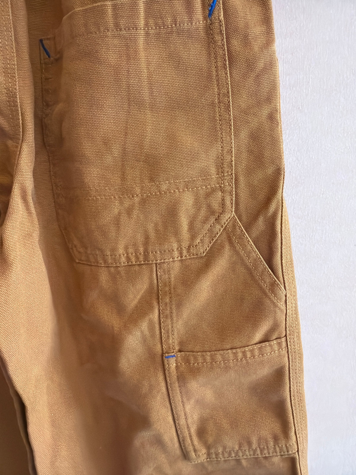 NWTs Mini Boden Tan Carpenter Workwear Pants / 7