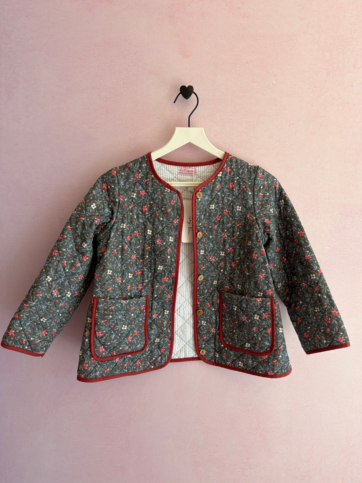 La Coqueta Floral Quilted Jacket / 6