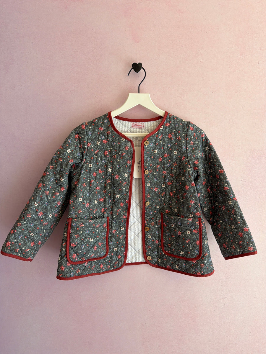 La Coqueta Floral Quilted Jacket / 6