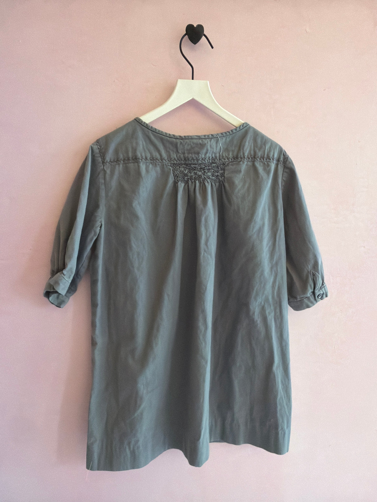 Bonpoint Periwinkle Blue Hand Smocked Dress / 6
