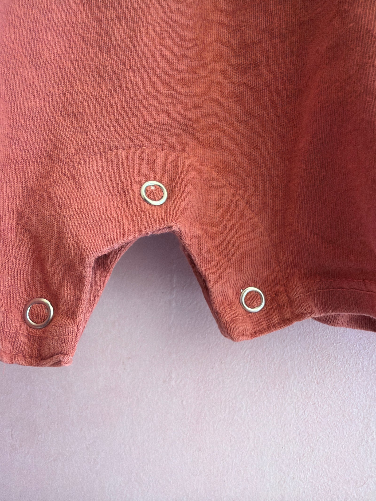 Roux Rust Short Romper / 6-12 months