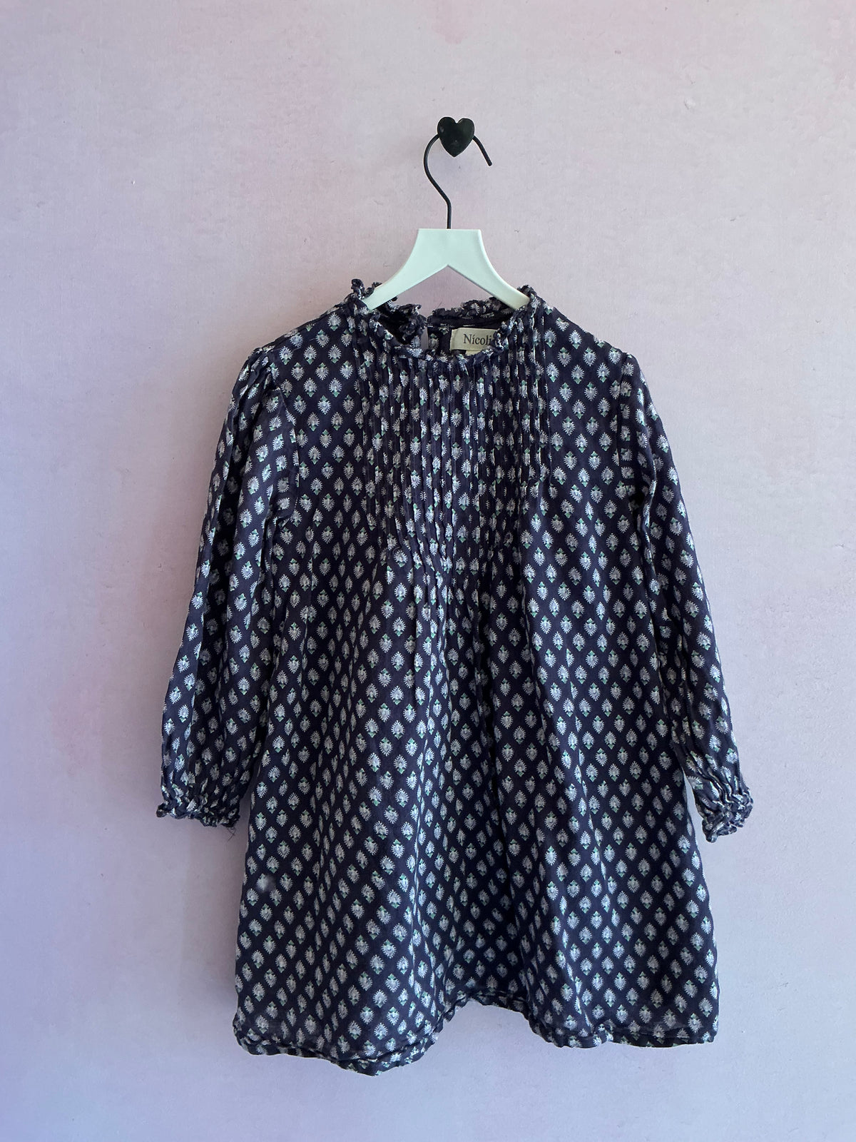Nicoli Berry Block Print Tunic / 8