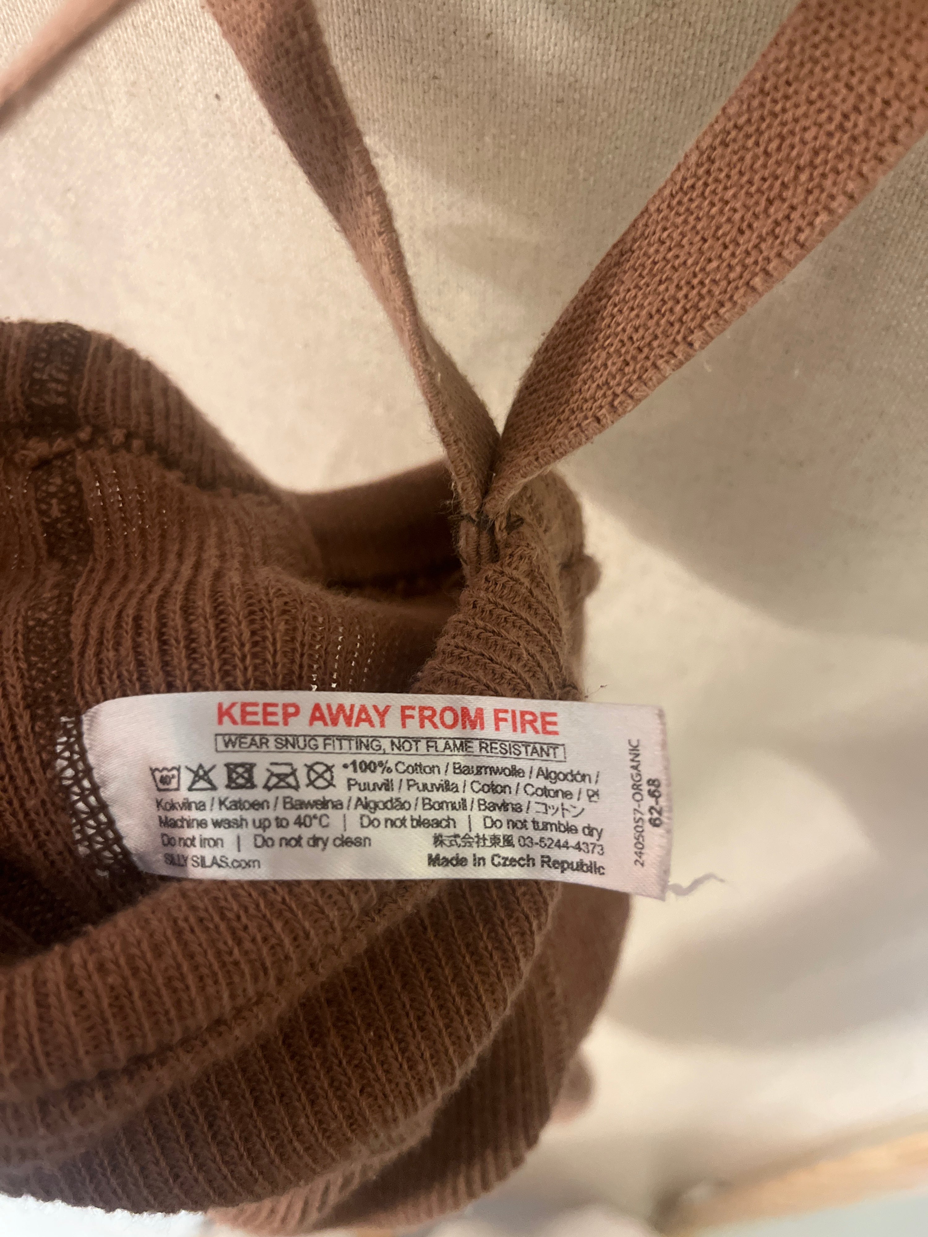 Silly Silas Organic Cotton Tights / 12 months