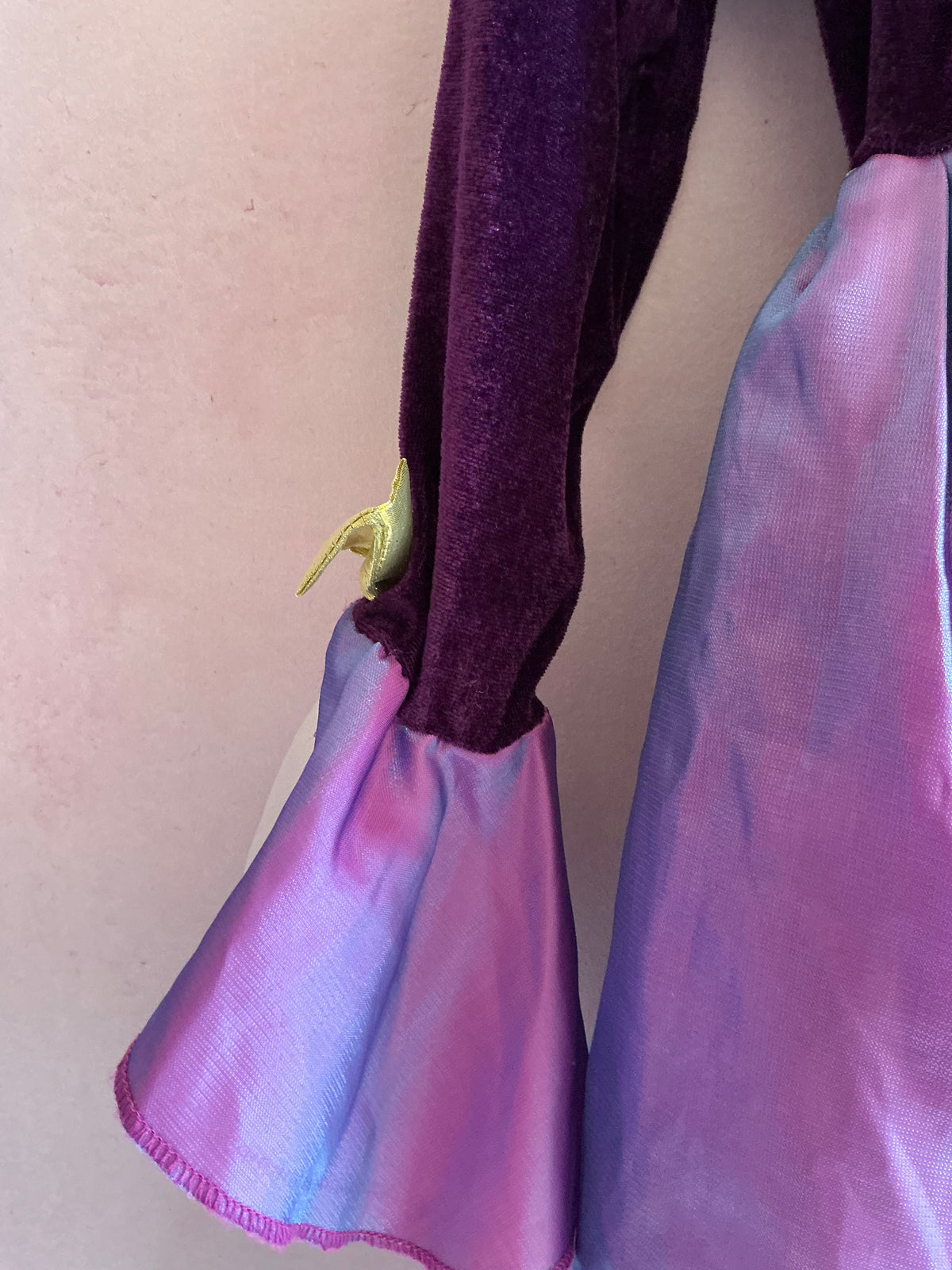 homemade Purple and Gold Princess Dress Up Costume / 3-4T