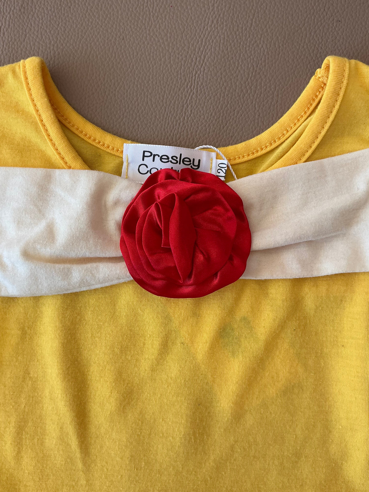 Presley Couture Yellow Belle Costume Dress