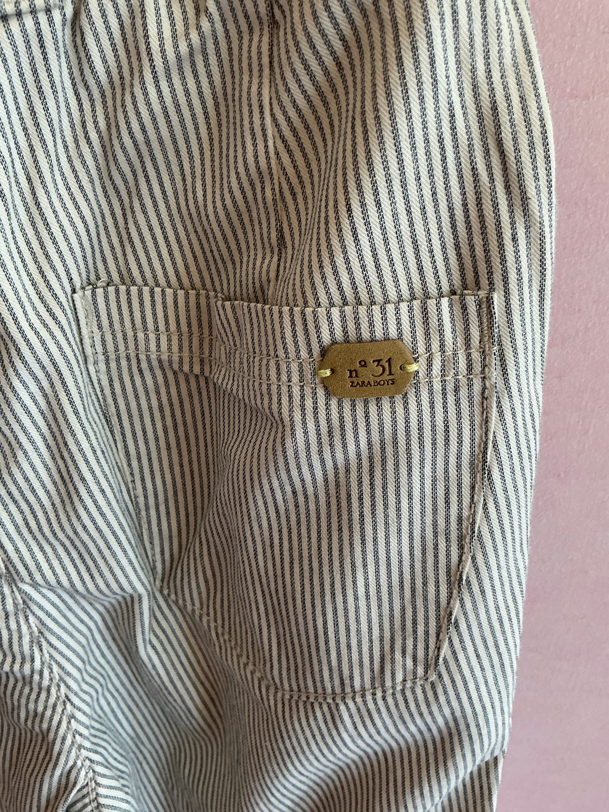 Zara gray striped Pants / 8