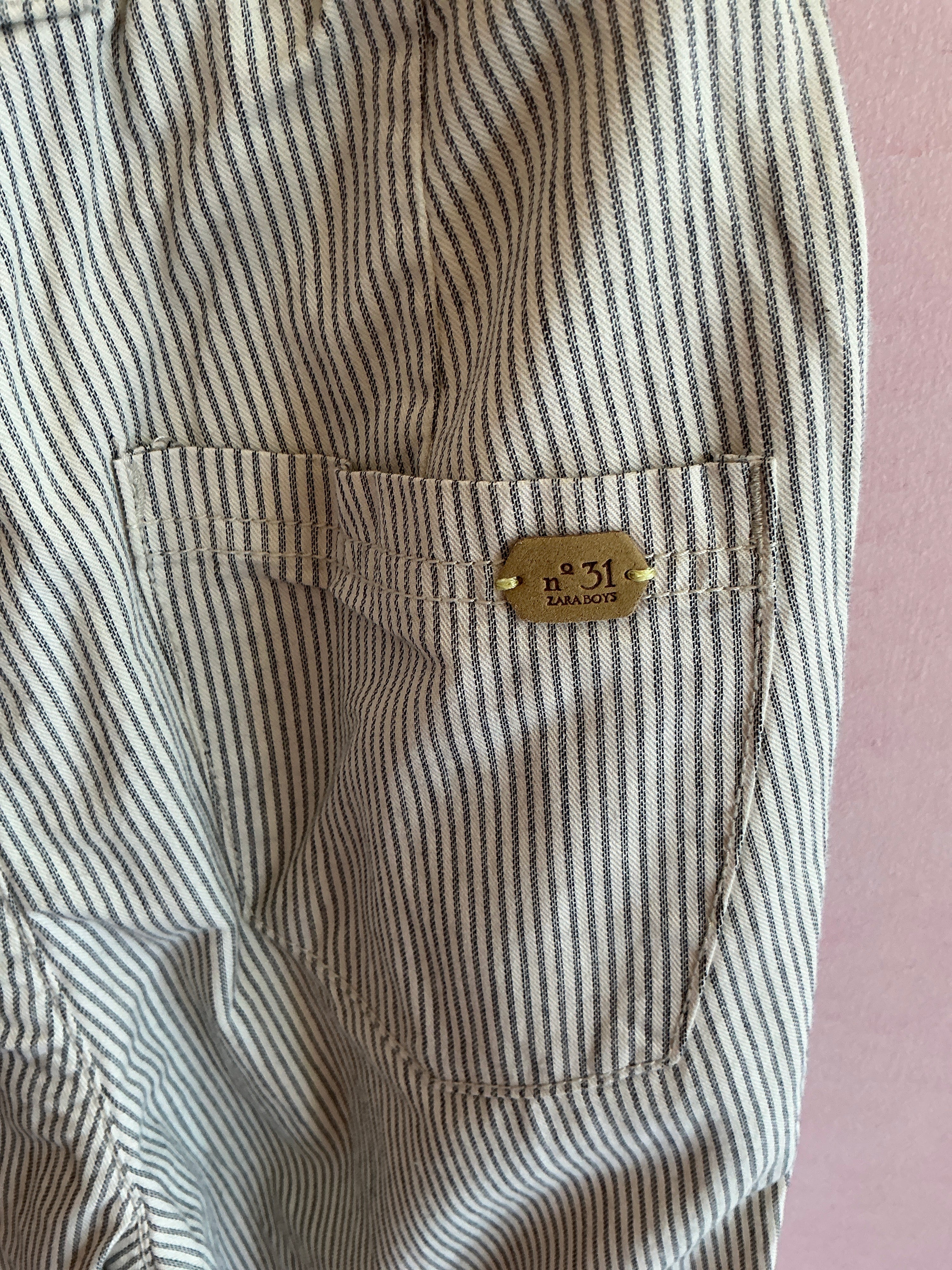 Zara gray striped Pants / 8