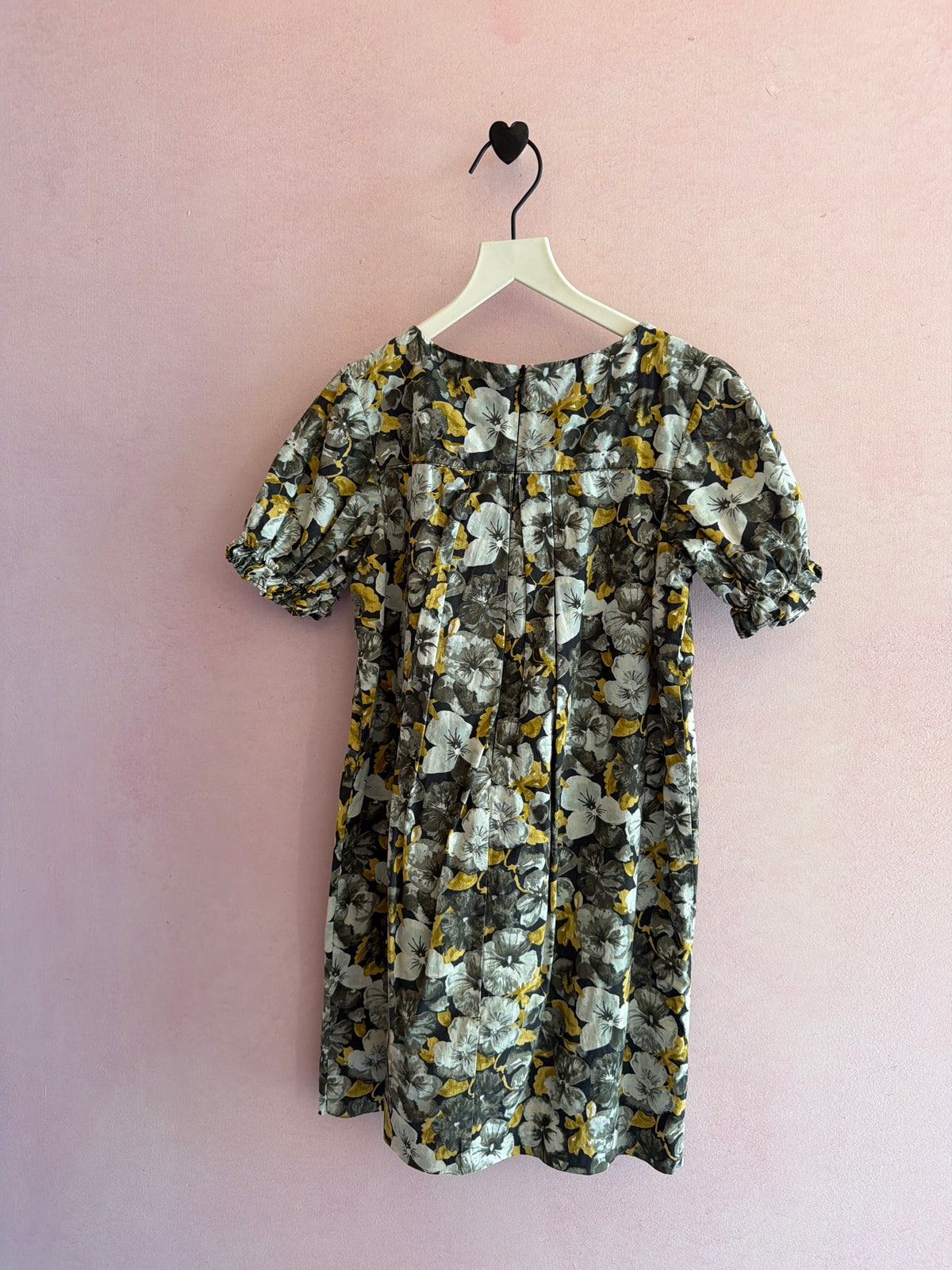 Neige Gray and Gold Empire Dress / 6