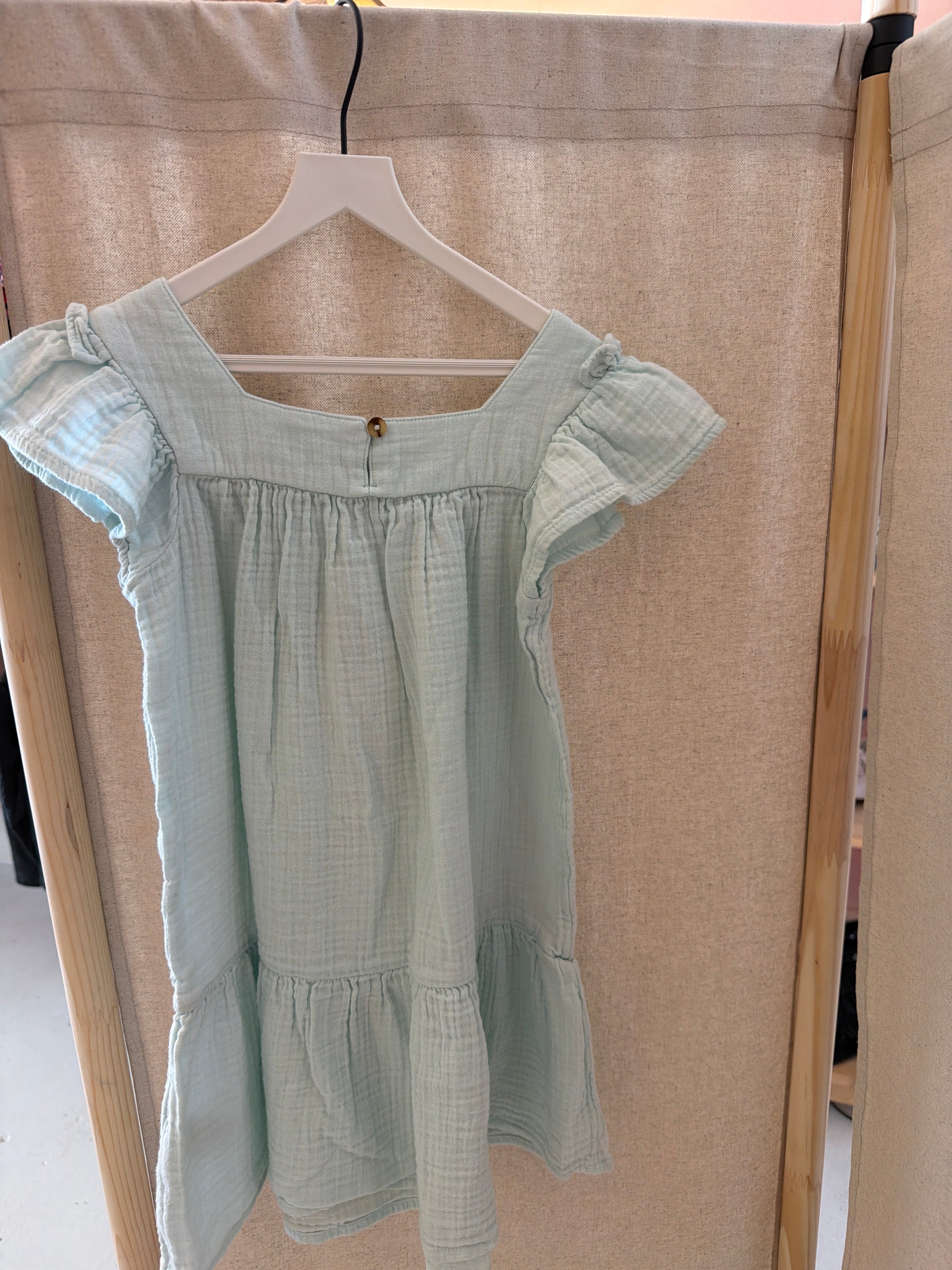 cat & jack Mint Flutter Dress / 4