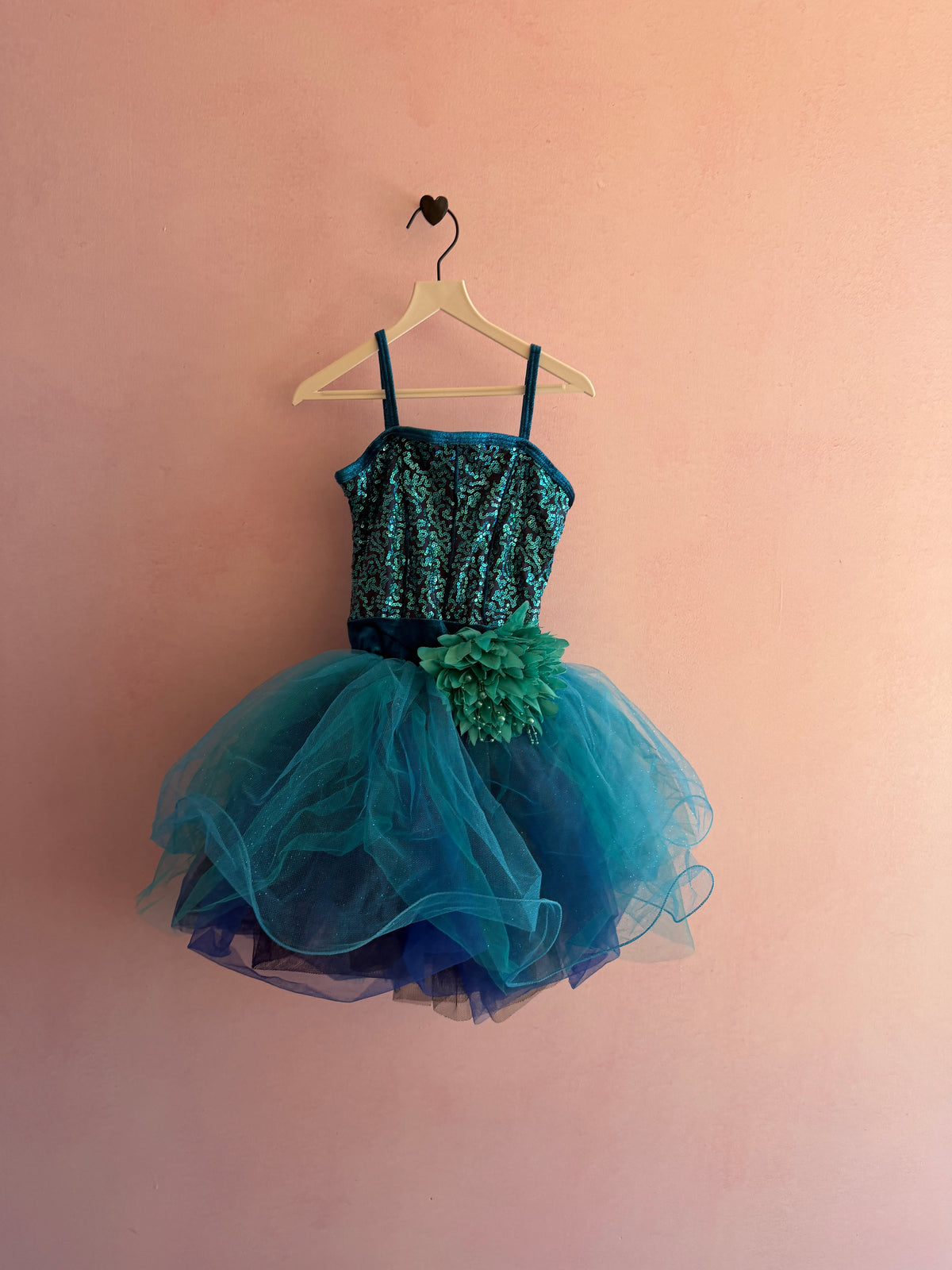 Curtain Call Costumes Radiant Reflection Teal Costume / Child Small