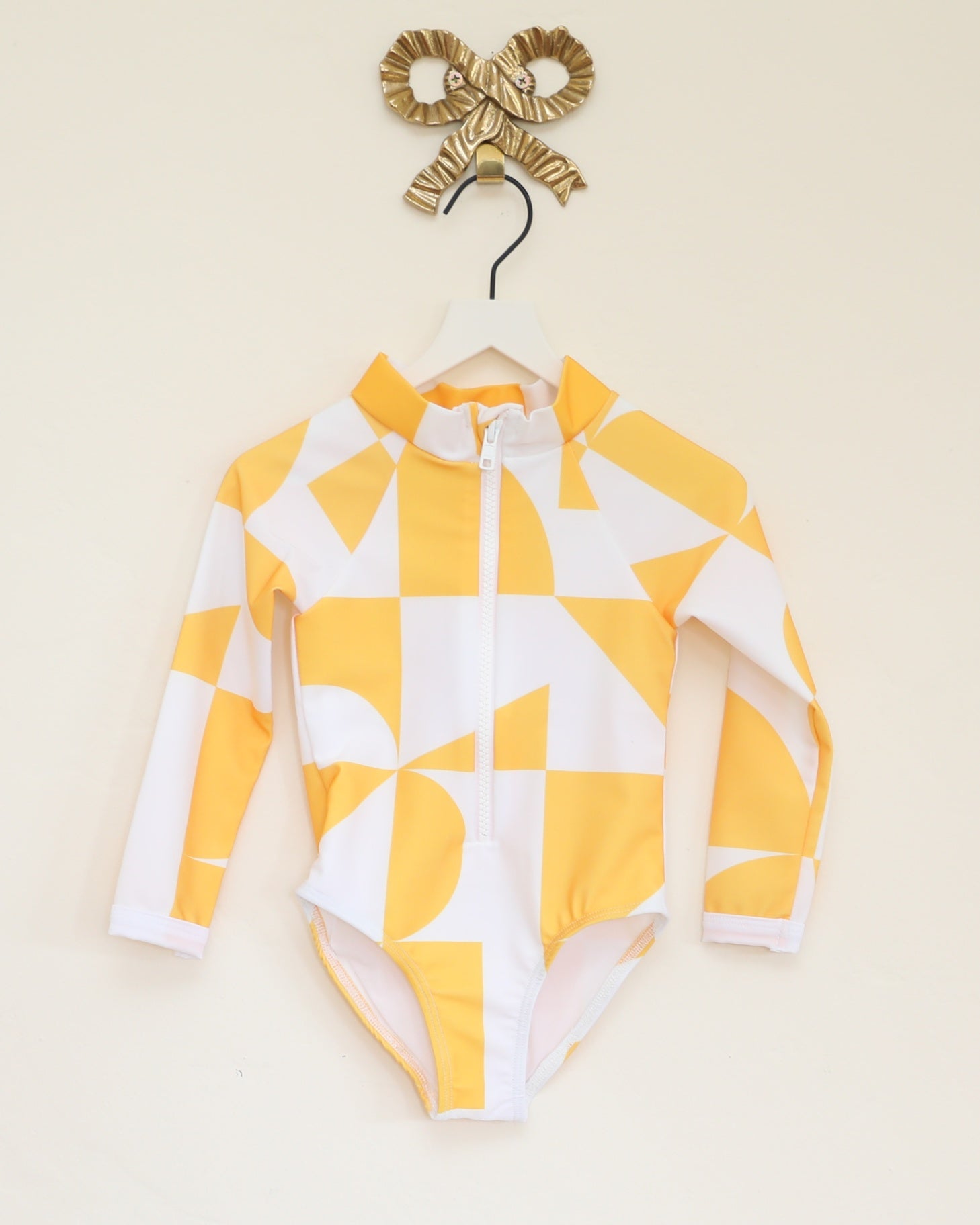 Juillet Juillet Geometric SPF 50 Swimsuit / 1-2 Years 