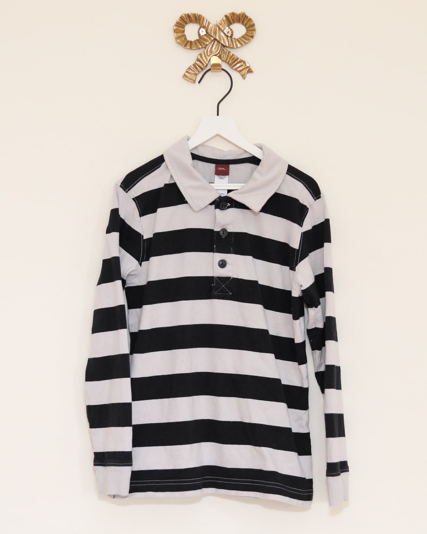 tea Long Sleeve Polo Shirt / 8