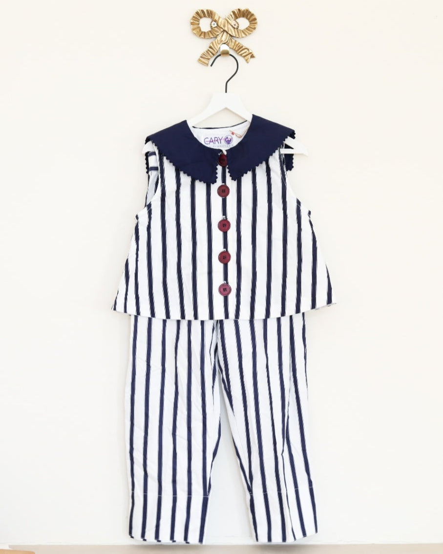 vintage stripe outfit / 7