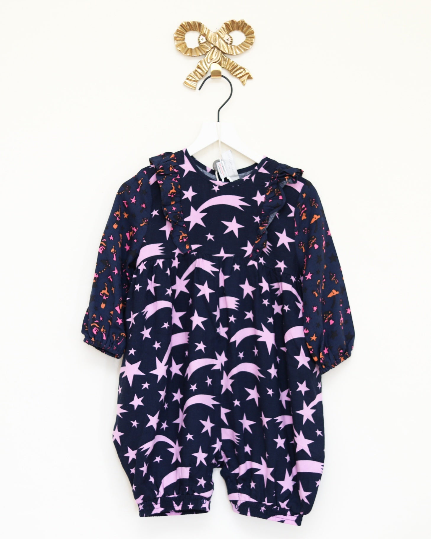 NWTs Stella McCartney shooting star romper / 18 months