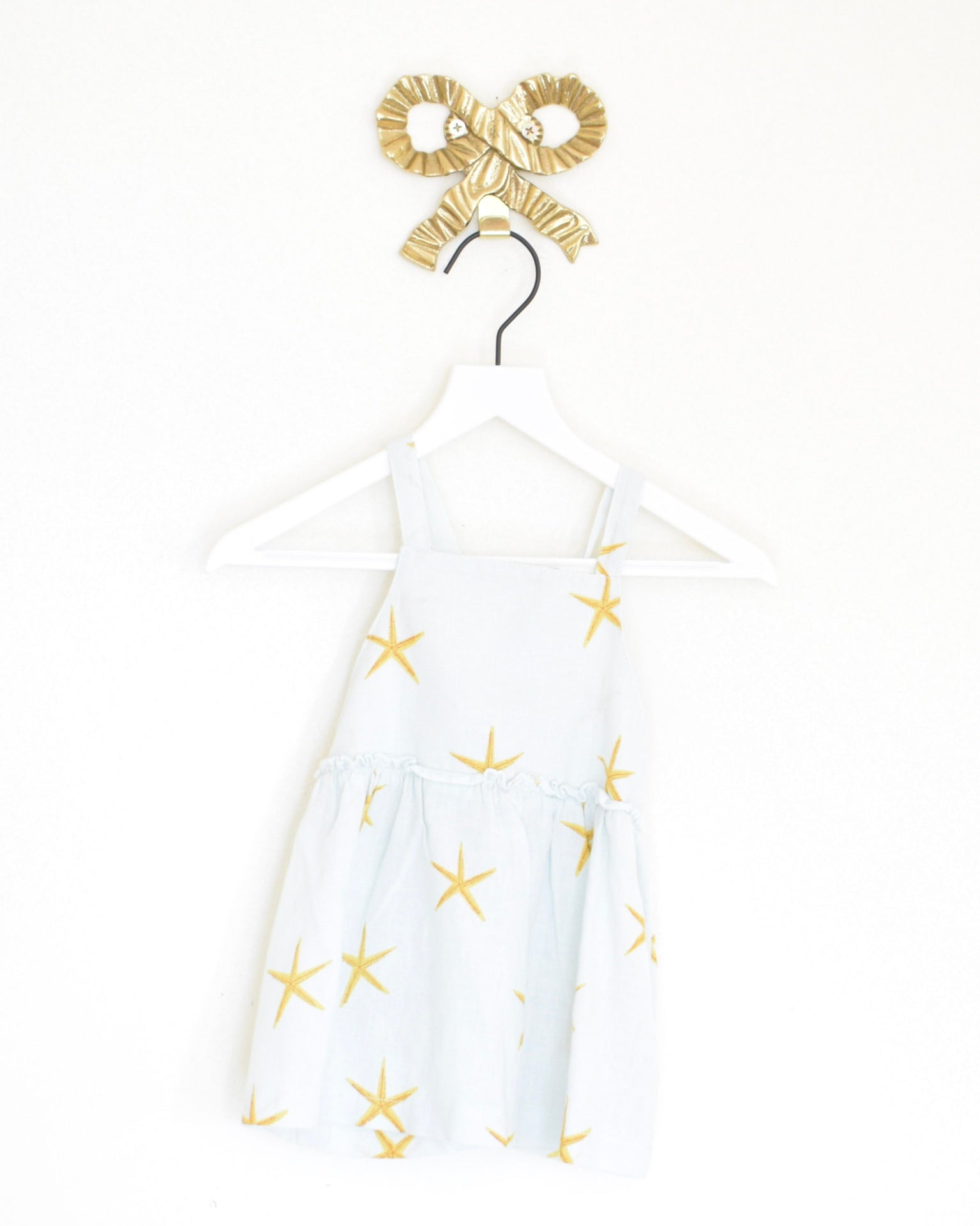 fin & vince Starfish Dress/  6-12 months 