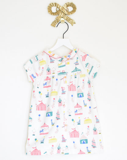 mini boden carousel dress / 6-12 months