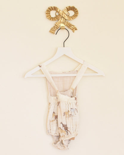 angel dear romper / 0-3 months