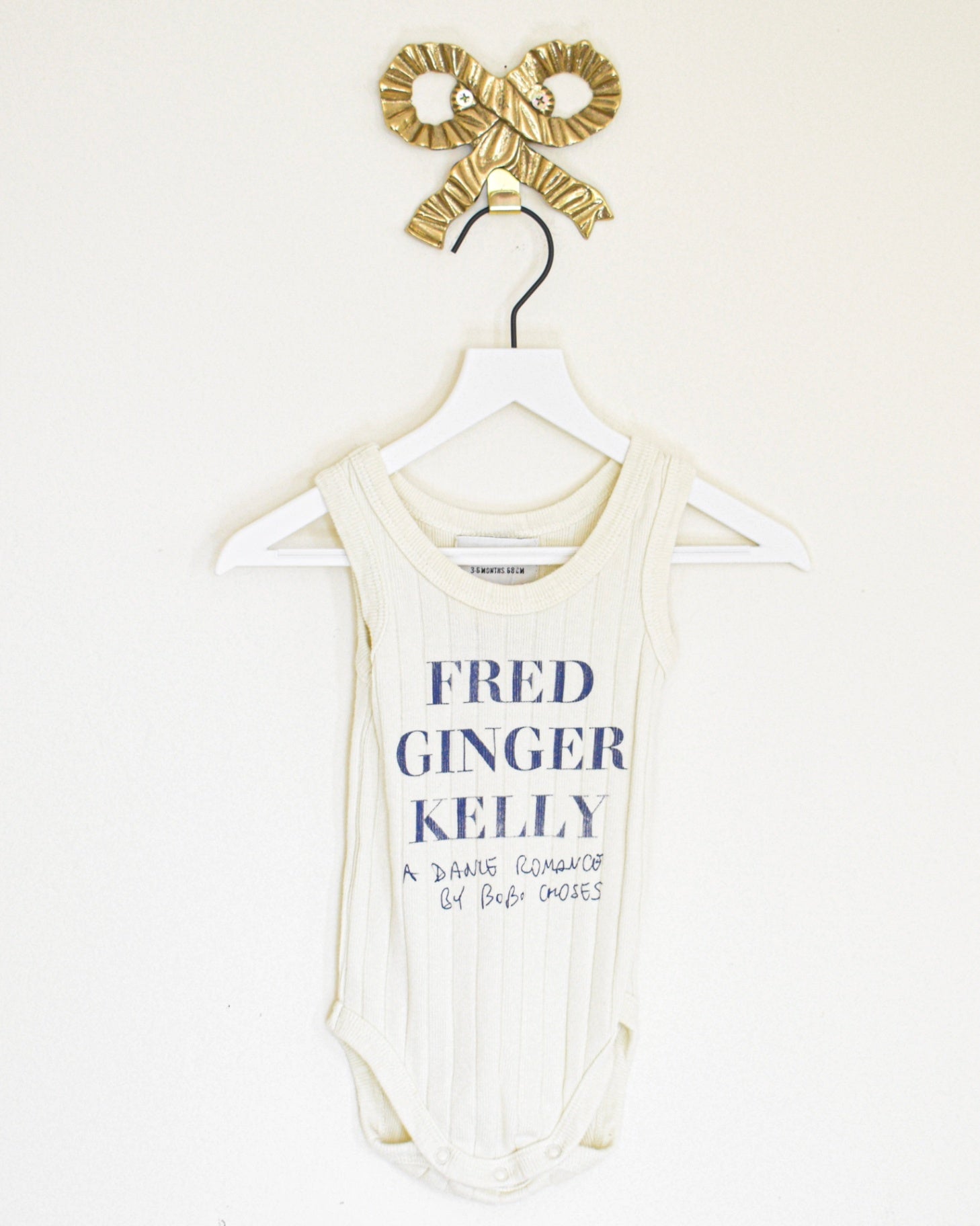 bobo choses Dance Romance Onesie / 3-6 months 