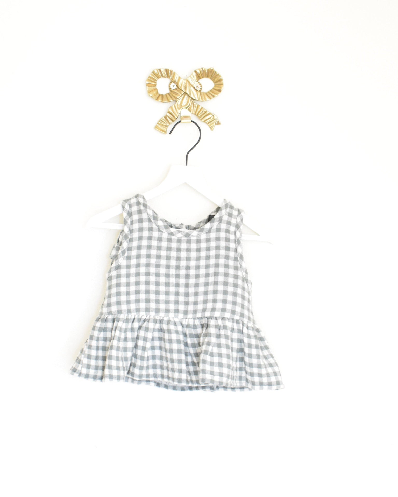 Quincy Mae Check 2 Piece Set / 12-18 months 