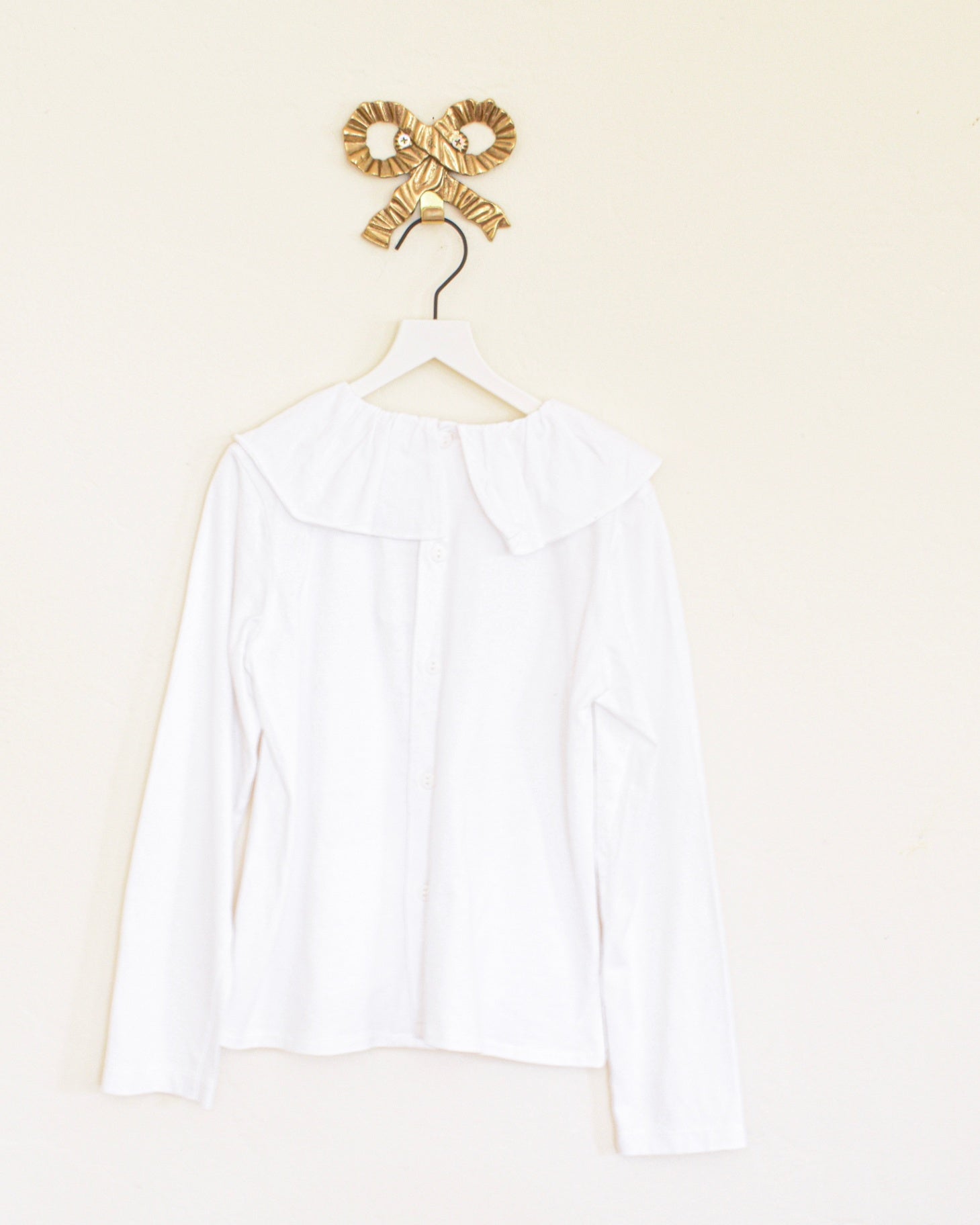La Coqueta Ruffle Collar Shirt / 8
