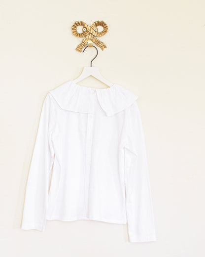 La Coqueta Ruffle Collar Shirt / 8