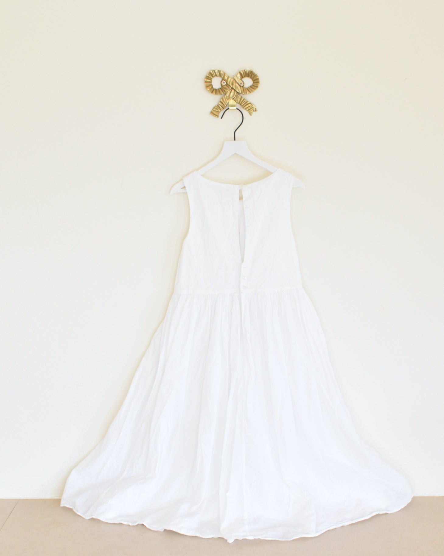 Jacadi White Dress / 8 