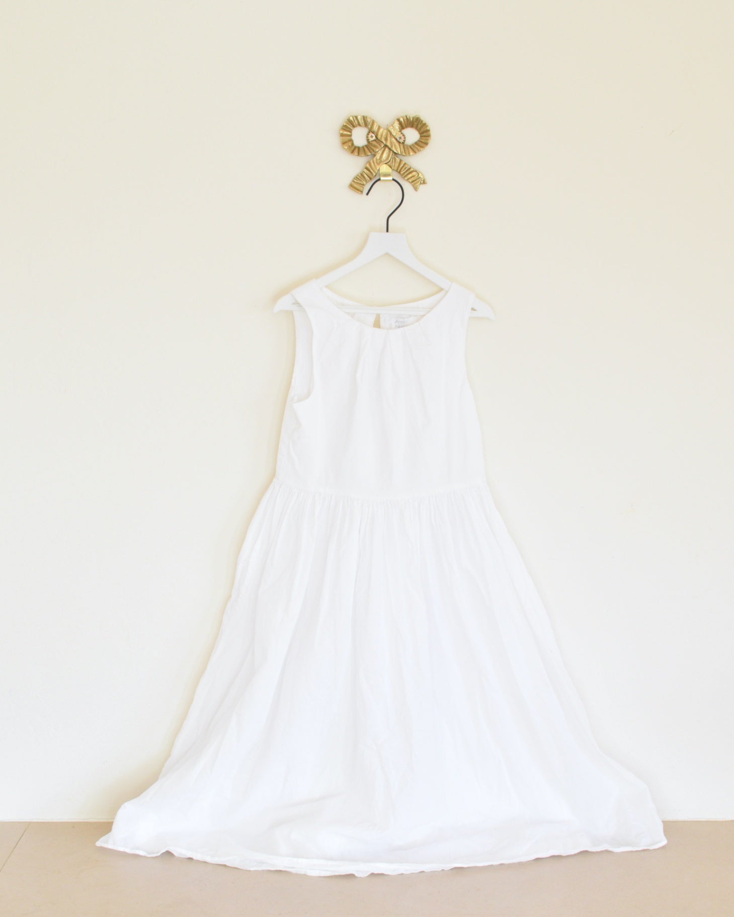 Jacadi White Dress / 8 