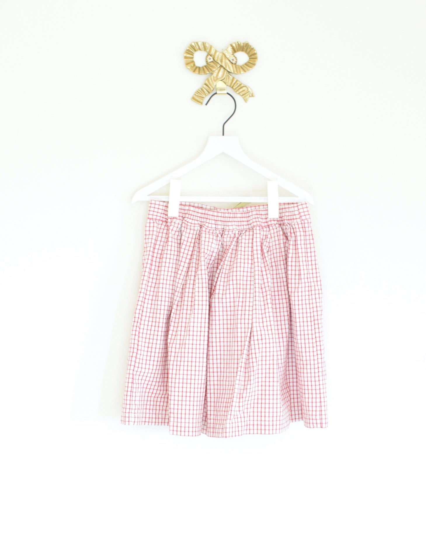 olive juice drawstring skirt  / 7-8 Years 