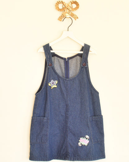 Japanese Comic Book Denim Jumper / 3-5