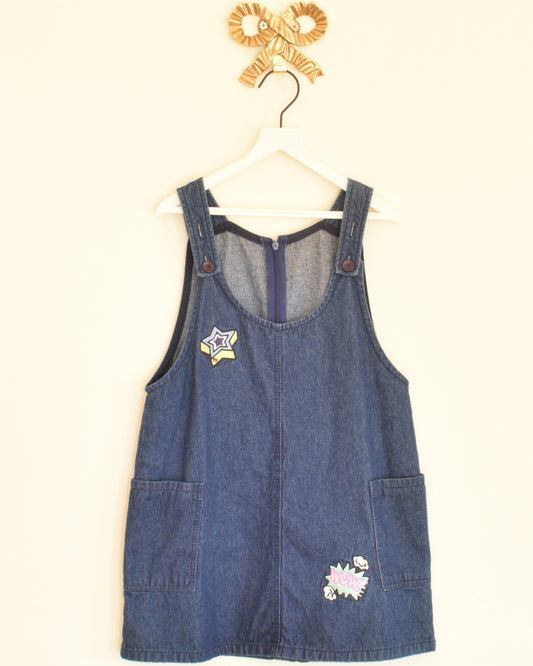 Japanese Comic Book Denim Jumper / 3-5