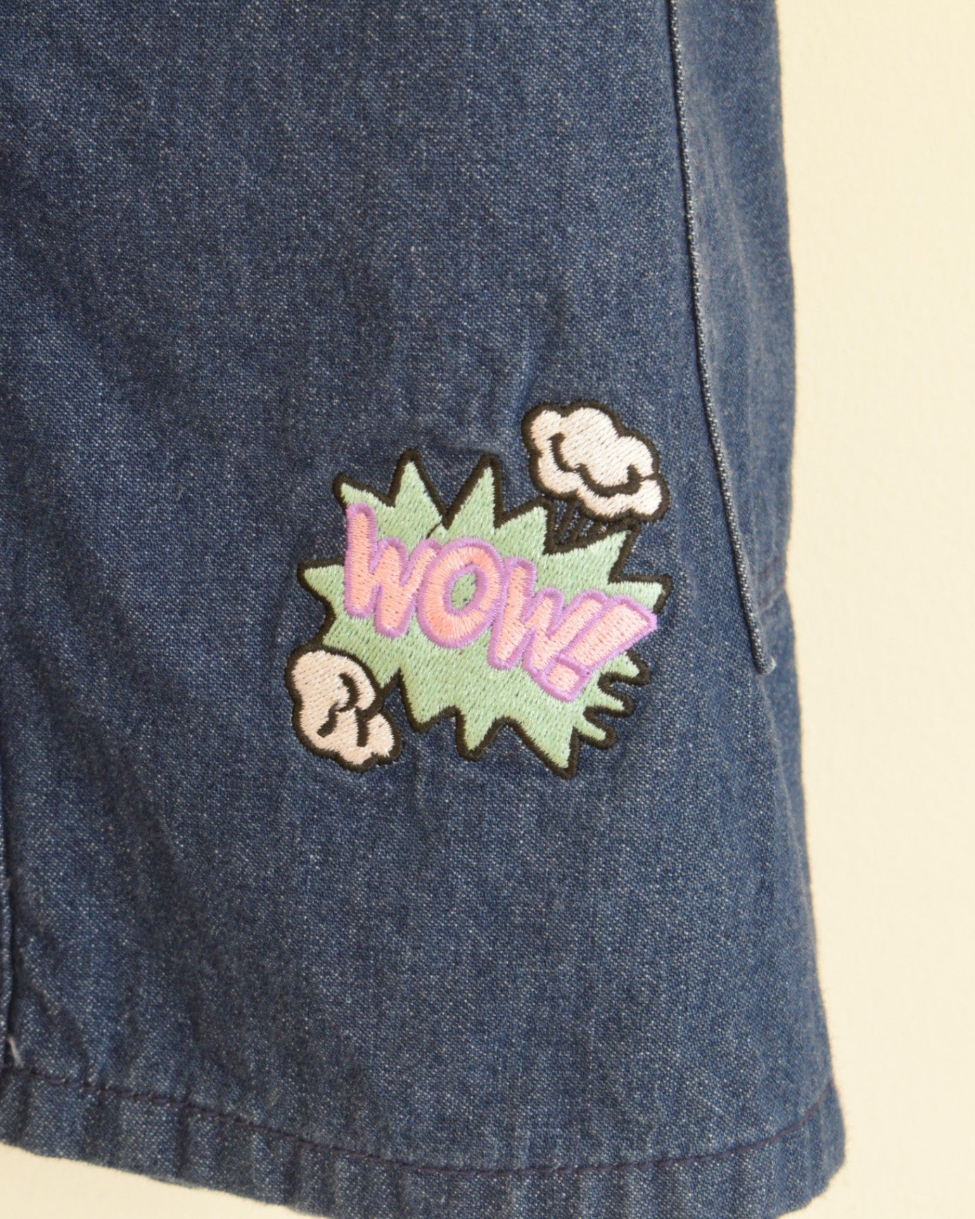 Japanese Comic Book Denim Jumper / 3-5