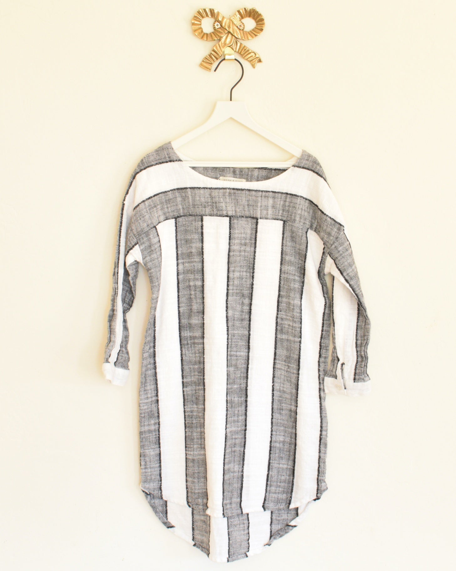 Fish & Kids Linen Dress / 6-7