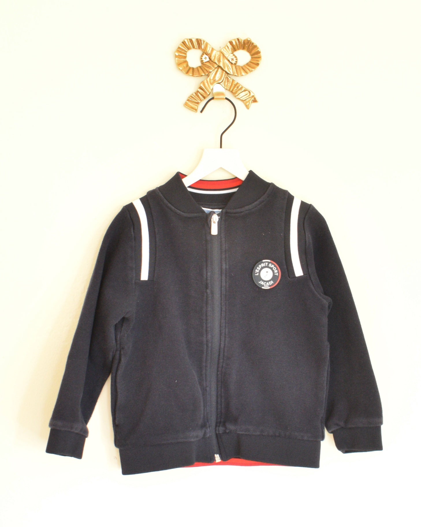 Jacadi Navy Zip Up Jacket / 4 