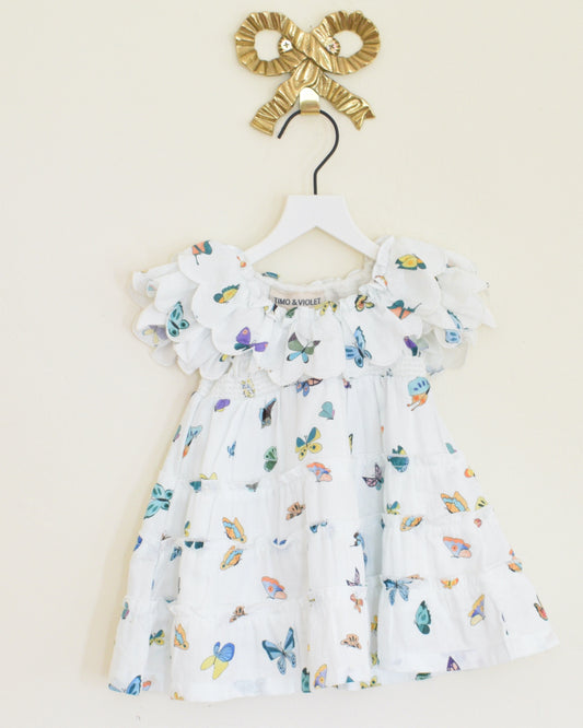 NWTs TIMO & VIOLET Butterfly Dress / 6-12 months 