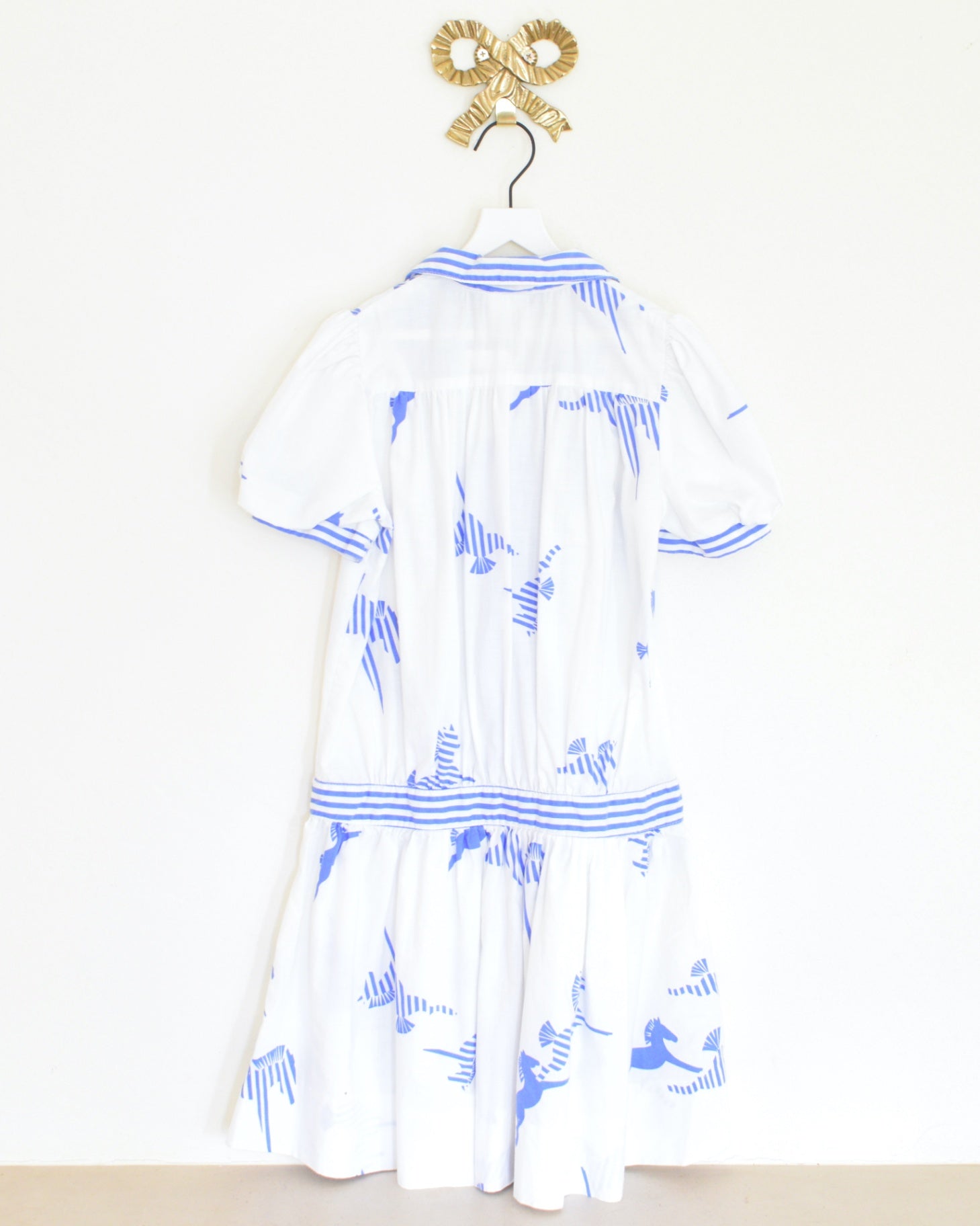 Vintage Zoe Tise Collar Dress / 8 