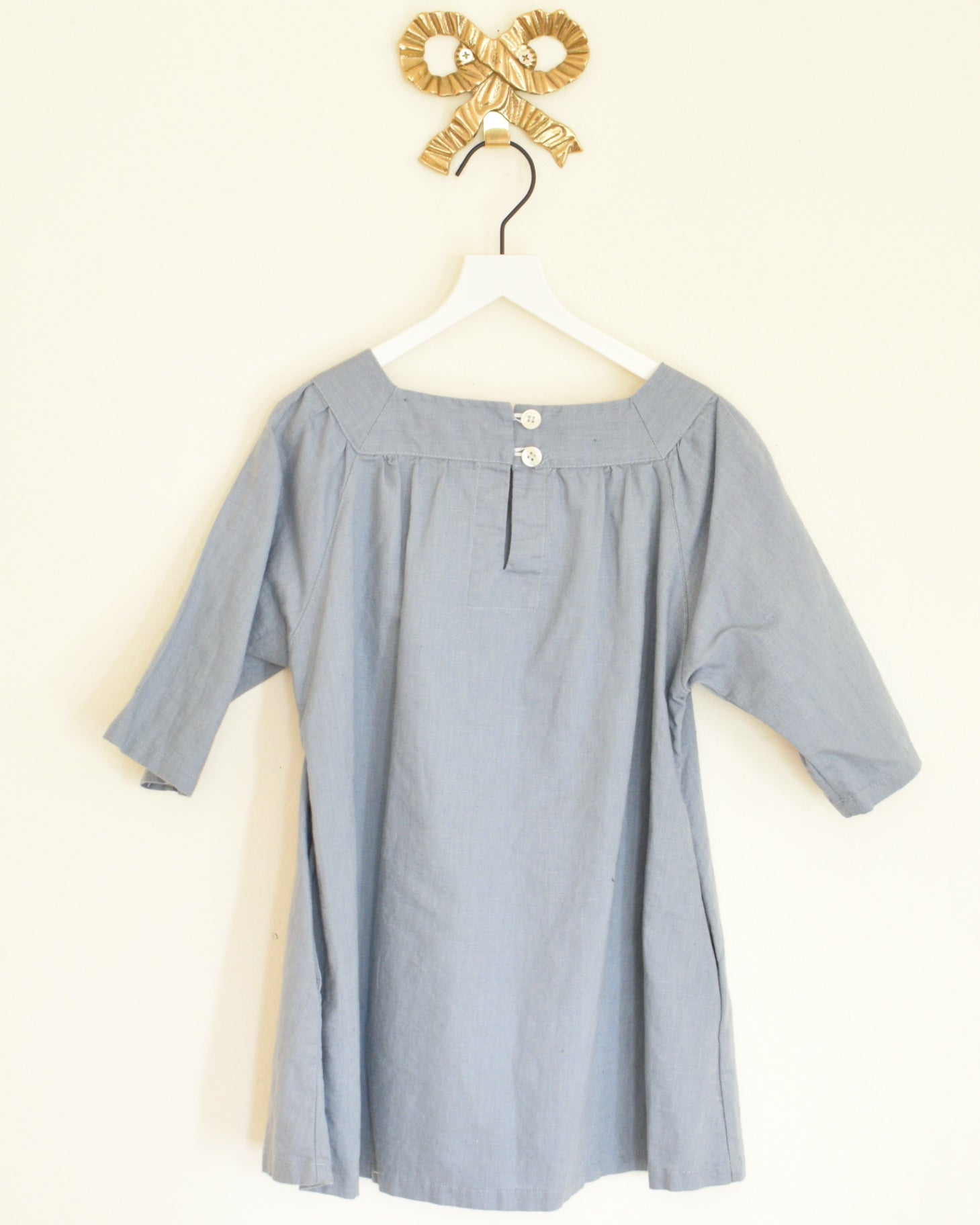 Mabo Slate Blue Dress / 4-5