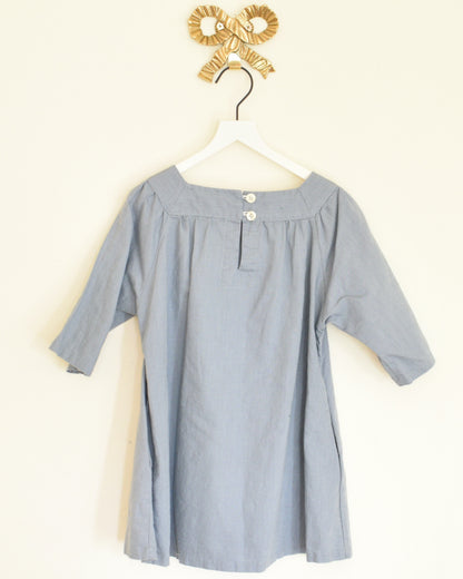Mabo Slate Blue Dress / 4-5