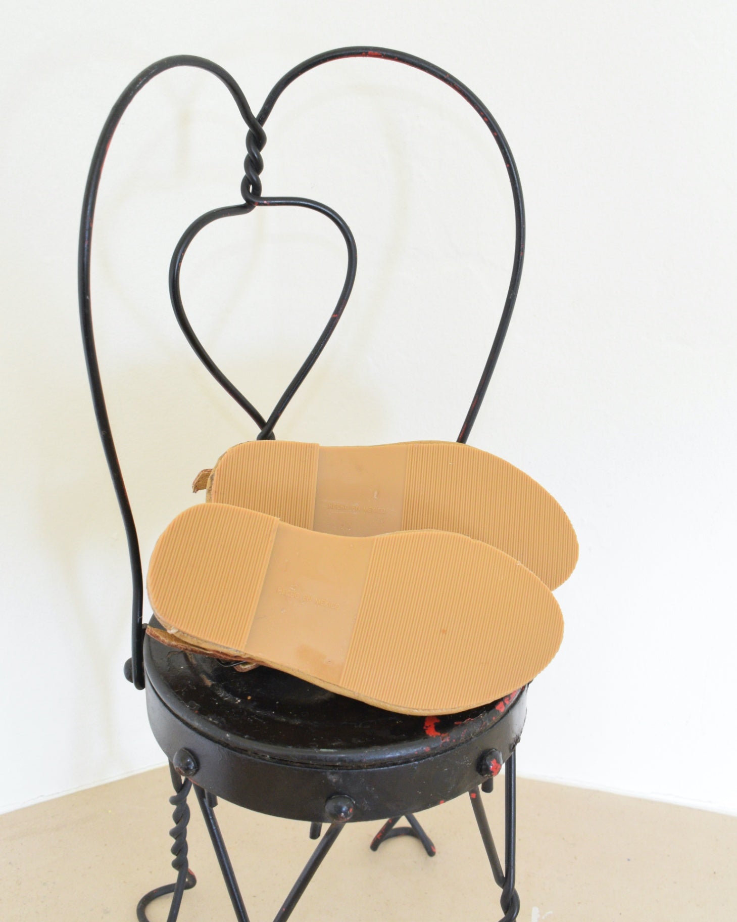 Ricardo Medina Baby Woven Leather Sandals / Size 5