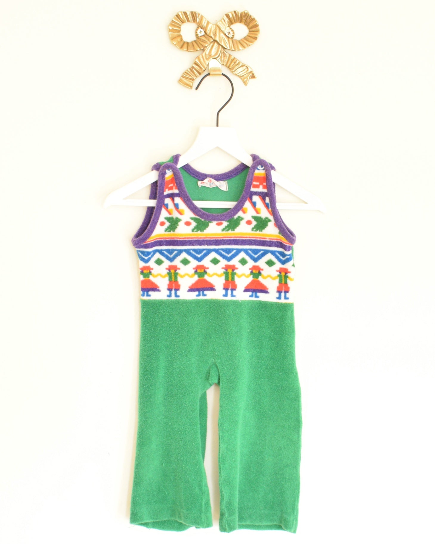 Vintage Petit Bateau Jumpsuit / 6 months 
