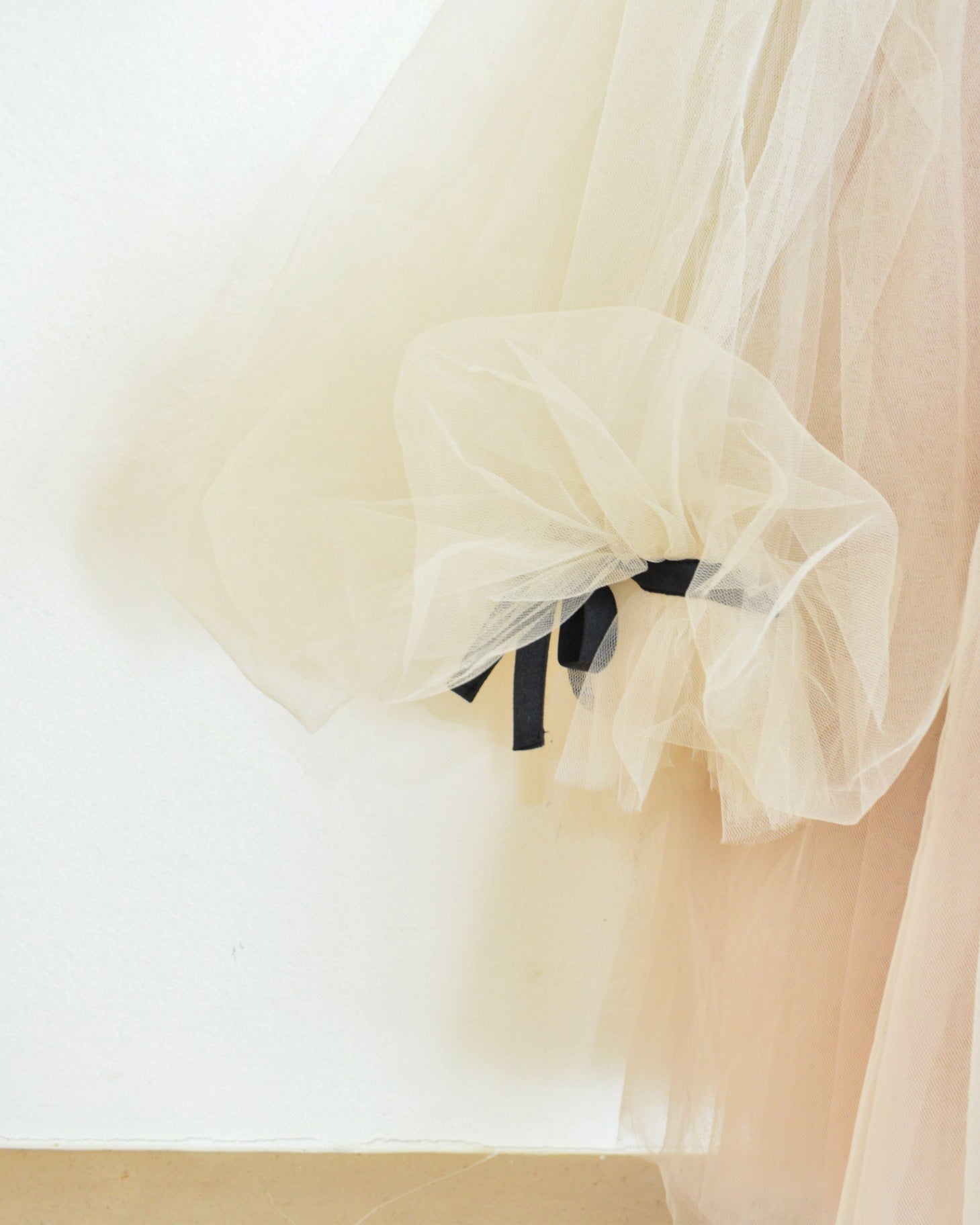 Petit Maison Kids Coco-Ivory Tulle Dress / 8