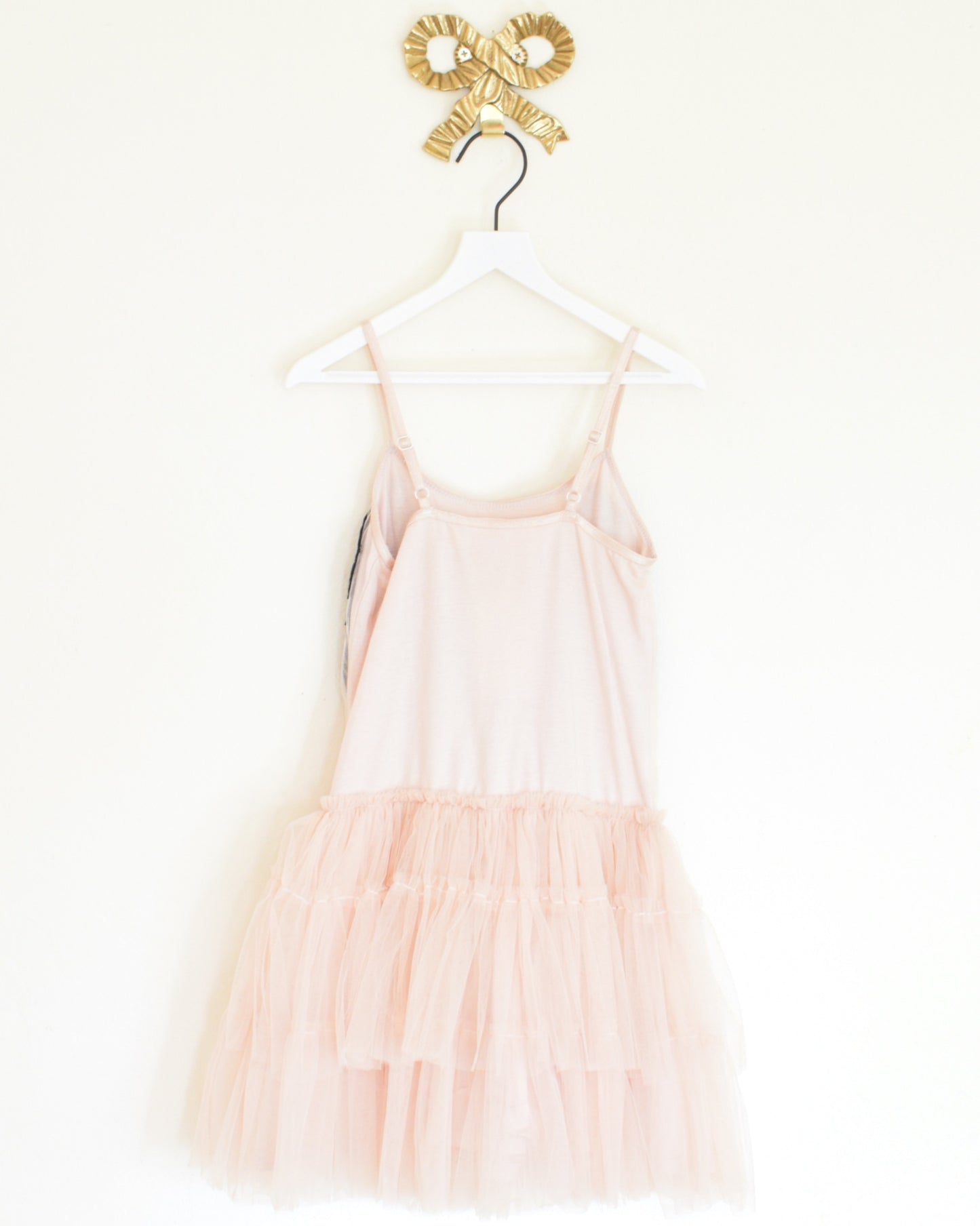Tutu Du Monde Dress 6-7 Peach and Black (DRY CLEANING!)