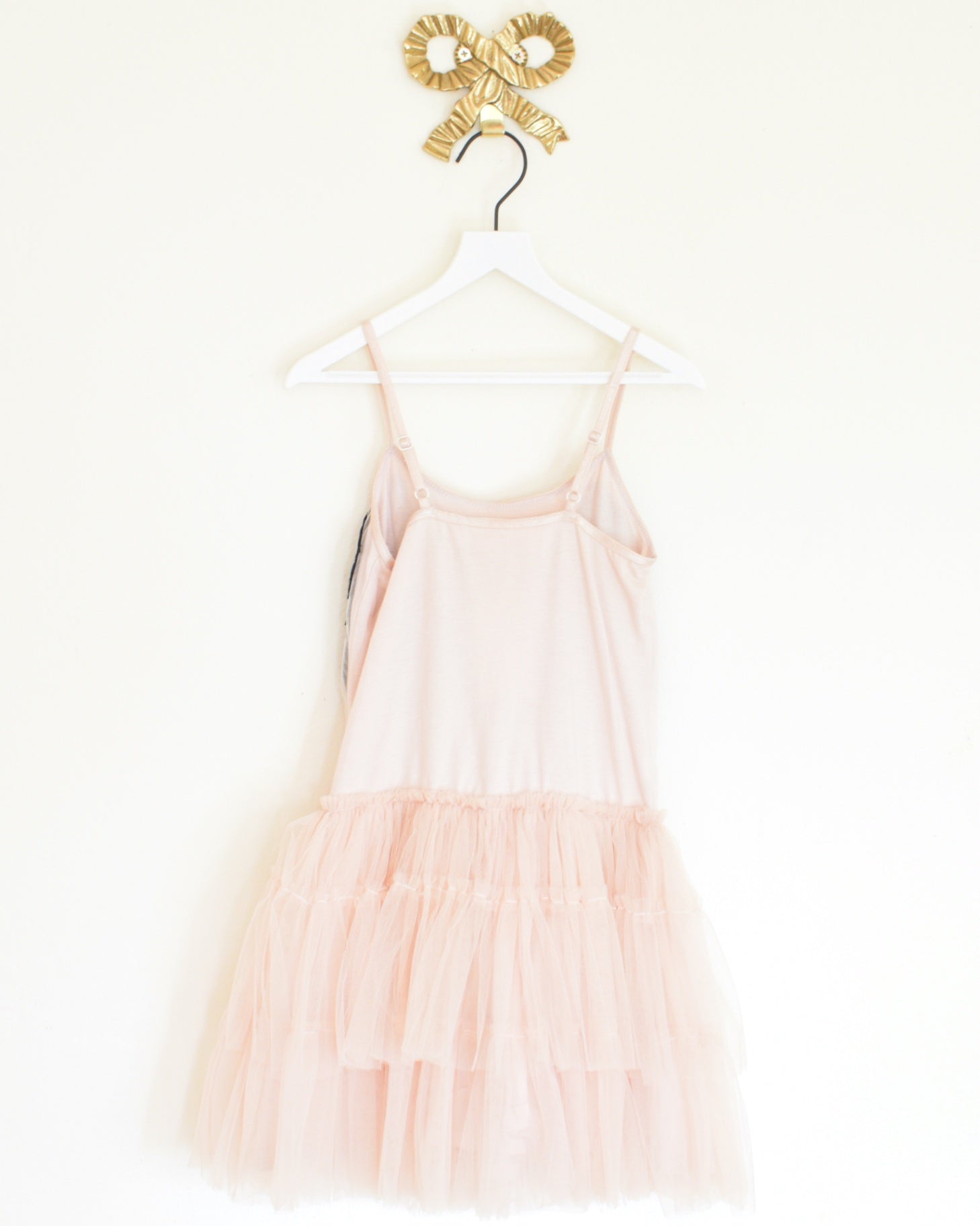 Tutu Du Monde Dress 6-7 Peach and Black (DRY CLEANING!)