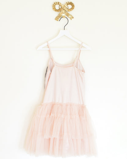Tutu Du Monde Dress 6-7 Peach and Black (DRY CLEANING!)