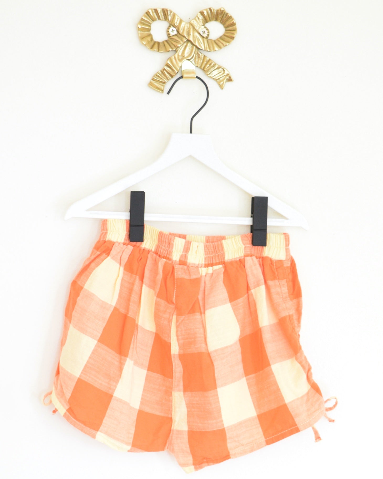 Piupiuchick Plaid Tie Shorts / 8